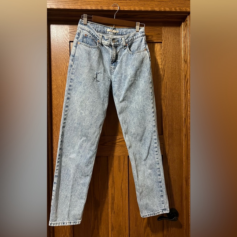 Levi's Light Blue Straight Leg Jeans